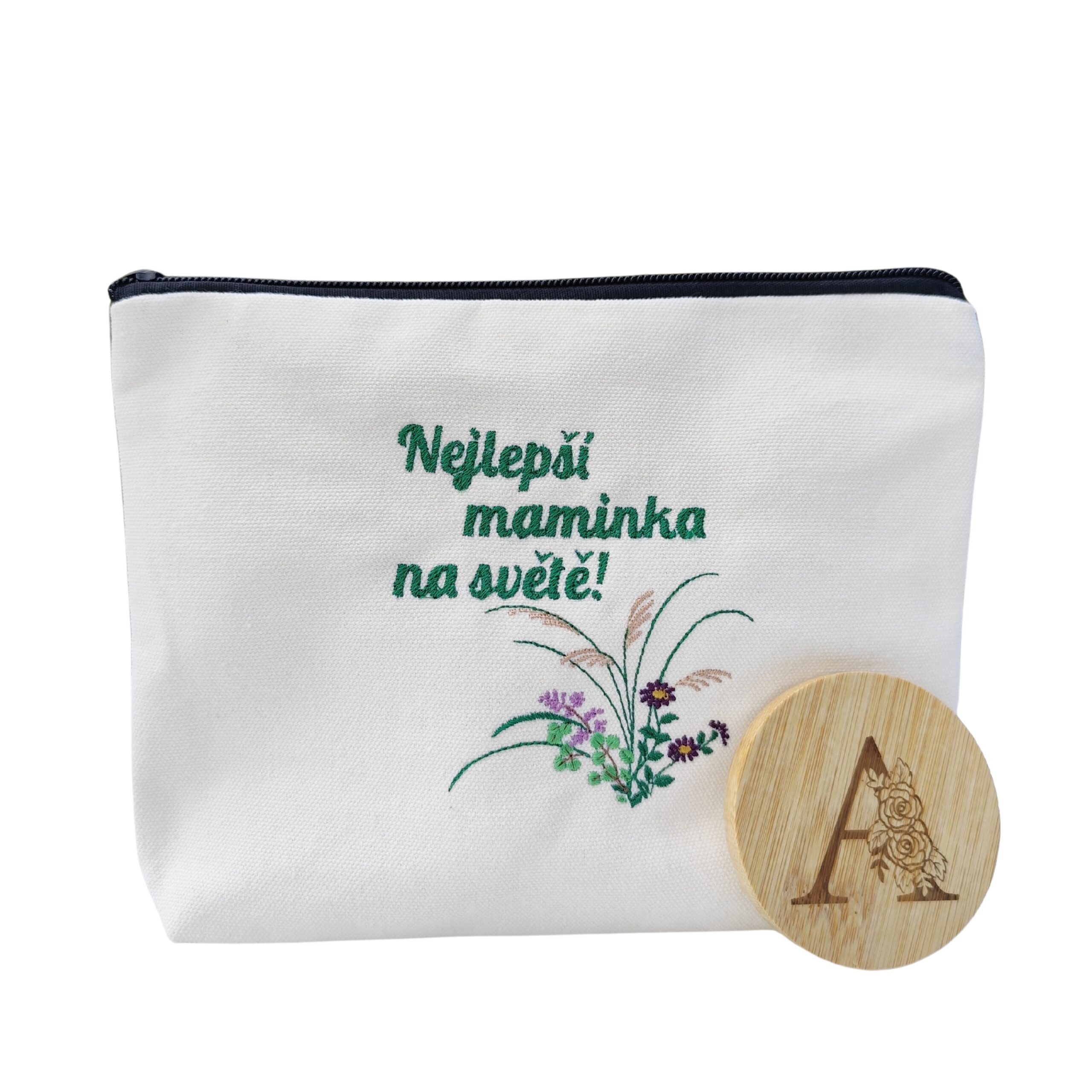 Taštička a zrcátko pro maminku